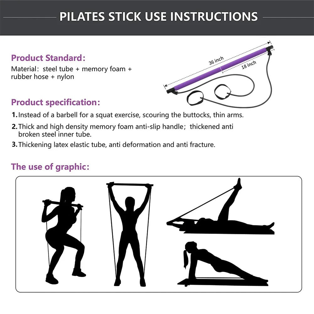 Pilates Bar Set